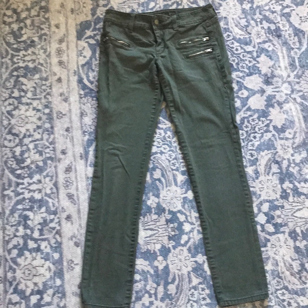 RUE21 olive green junior size 3 skinny jeans